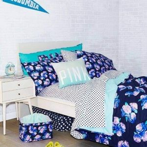Victoria Secret Pink bedding set for twin bed